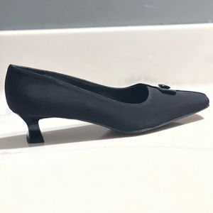 Stuart Weitzman Vintage Square Toe Heels